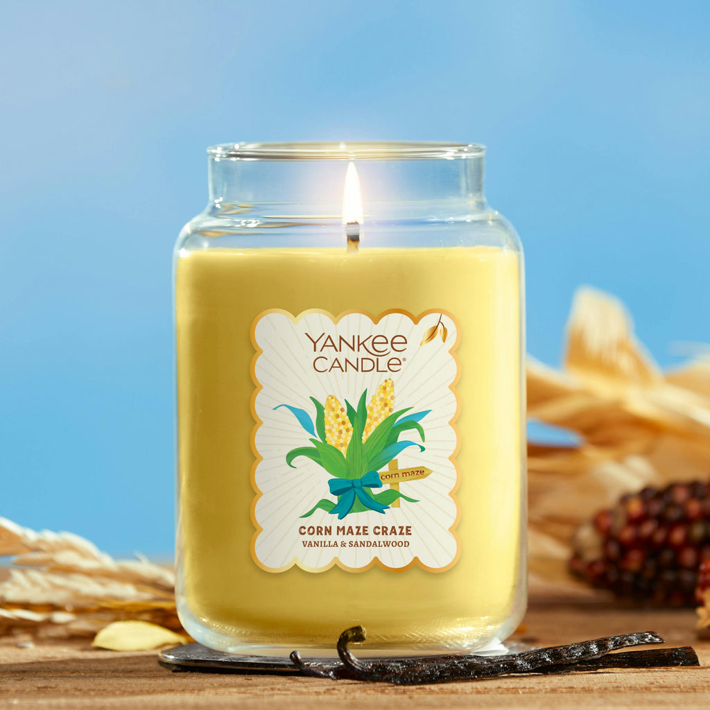 Corn Maze Craze Original Large Jar Candle