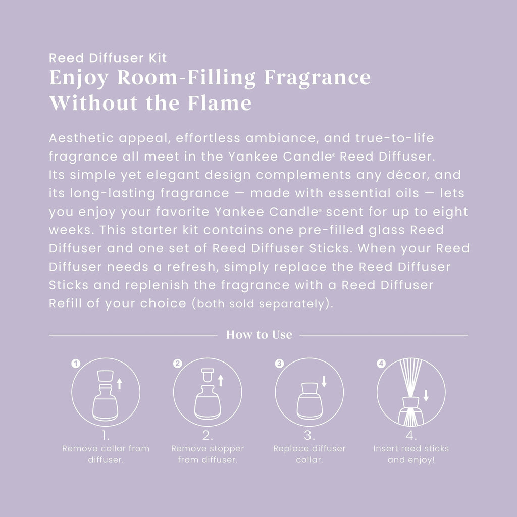 Lemon Lavender Reed Diffuser Kit